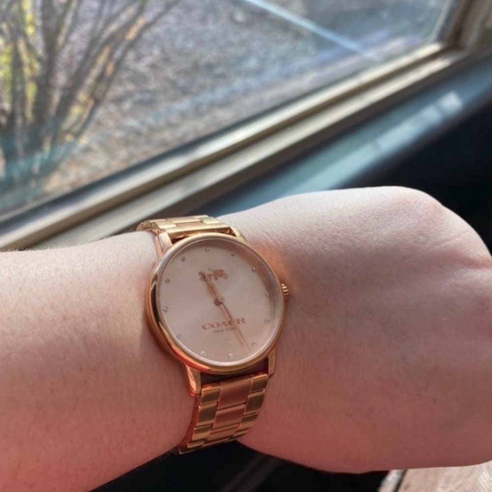 Rose Gold Coach Watch - Picture 3 of 5